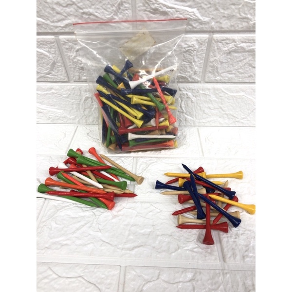 Golf Tees- cores sortidas