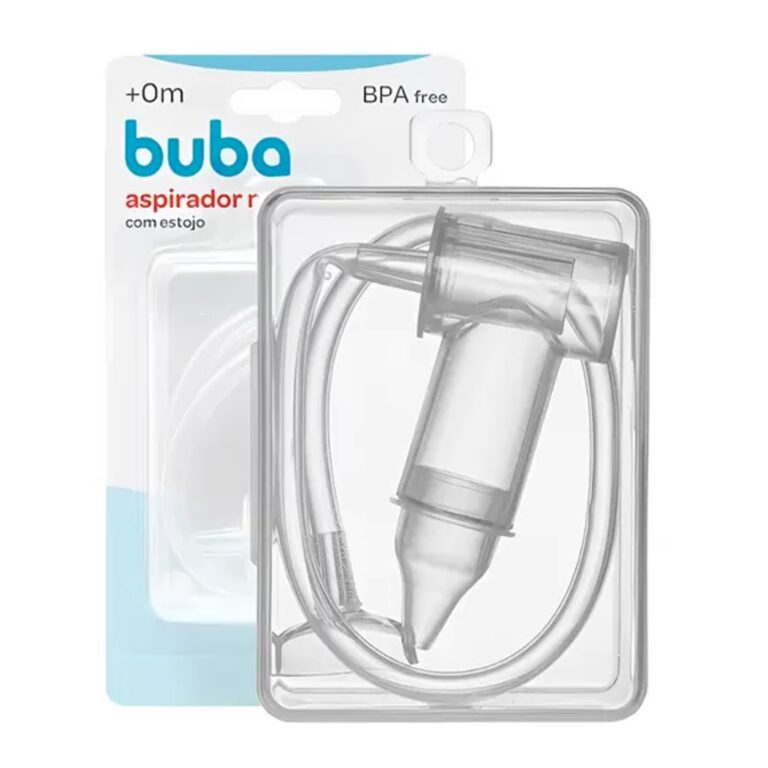 Aspirador Nasal Buba Infantil Com Ponta Com Estojo