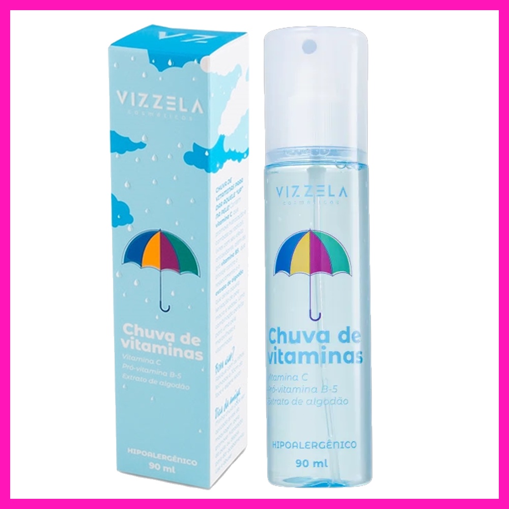Vizzela Chuva de Vitaminas Bruma Facial