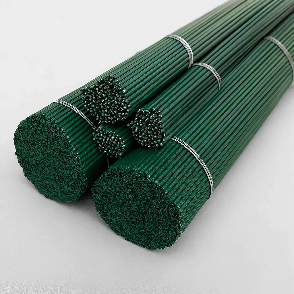 Tutor de Arame Plastificado – Estaquear – 40, 50, 60cm – 24 – 48 unidades