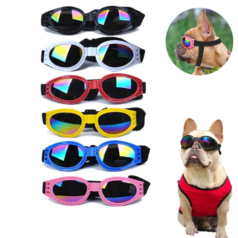 Óculos de Sol Para Cachorro Proteção Uv Dobráv