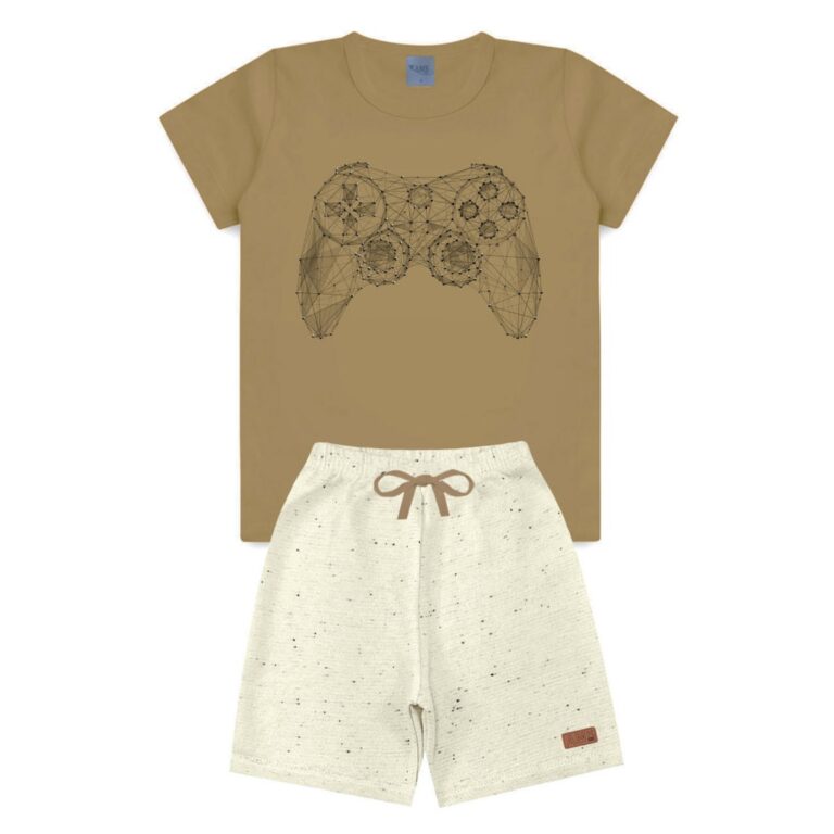 Conjunto Infantil Menino Roupa de Criança masculi