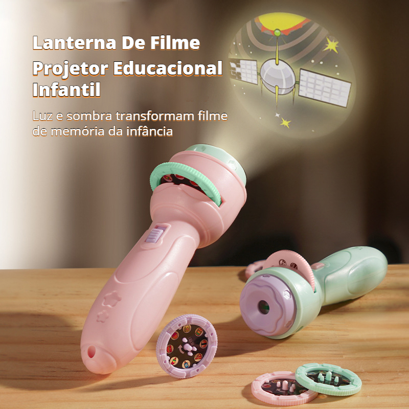 168 padrão lanterna de projeção brinquedos educativos infantis brinquedos luminosos presentes de nat