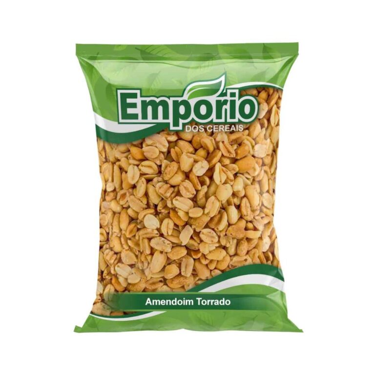 Amendoim Torrado Sem Pele Sem Sal 1Kg