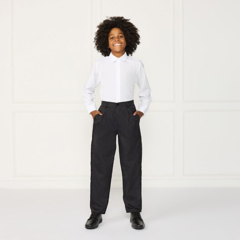 Camisa Social Infantil Pajem Branca Manga Longa Pa