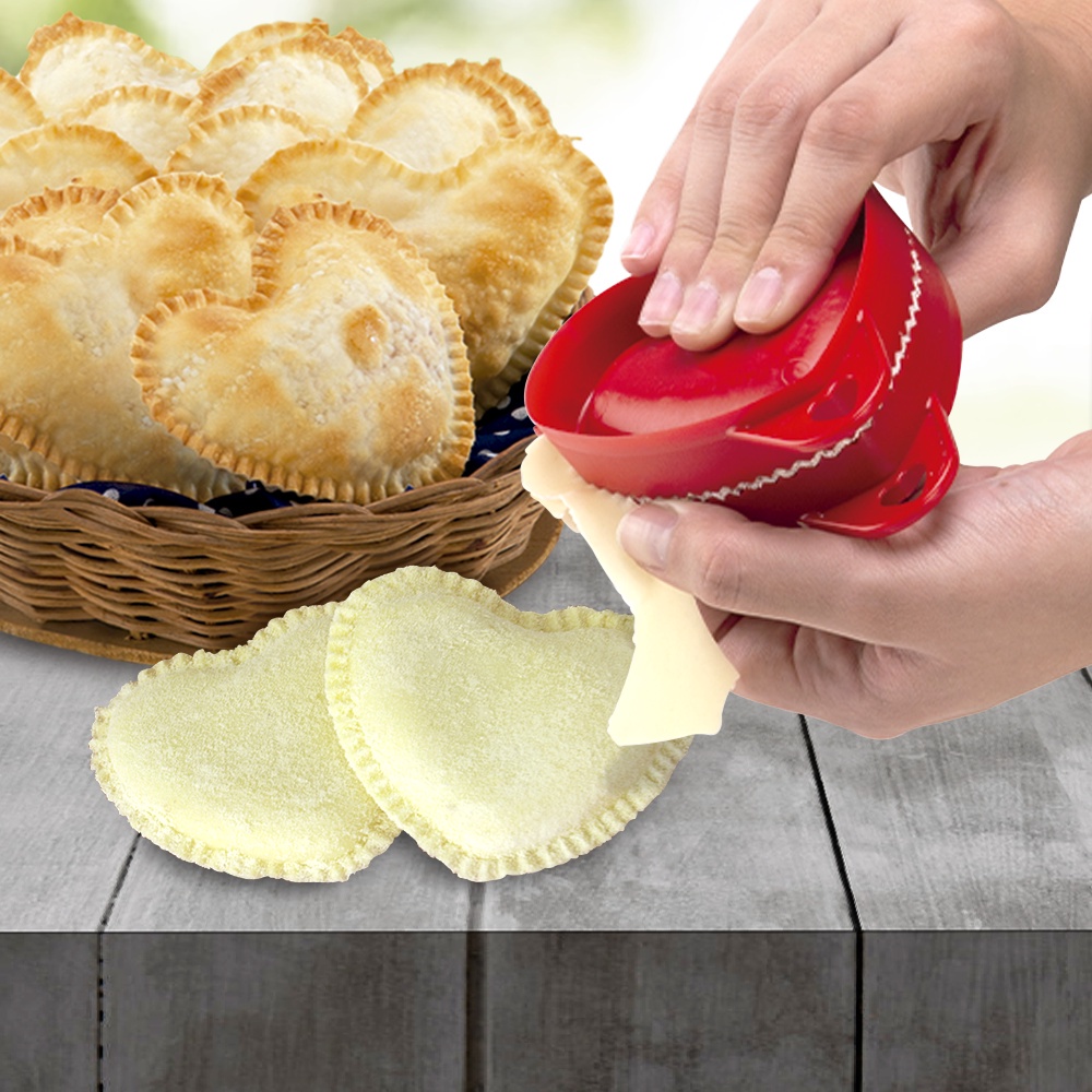 Forminha Coração Fechar Pastel Fogaça Risole Salgados