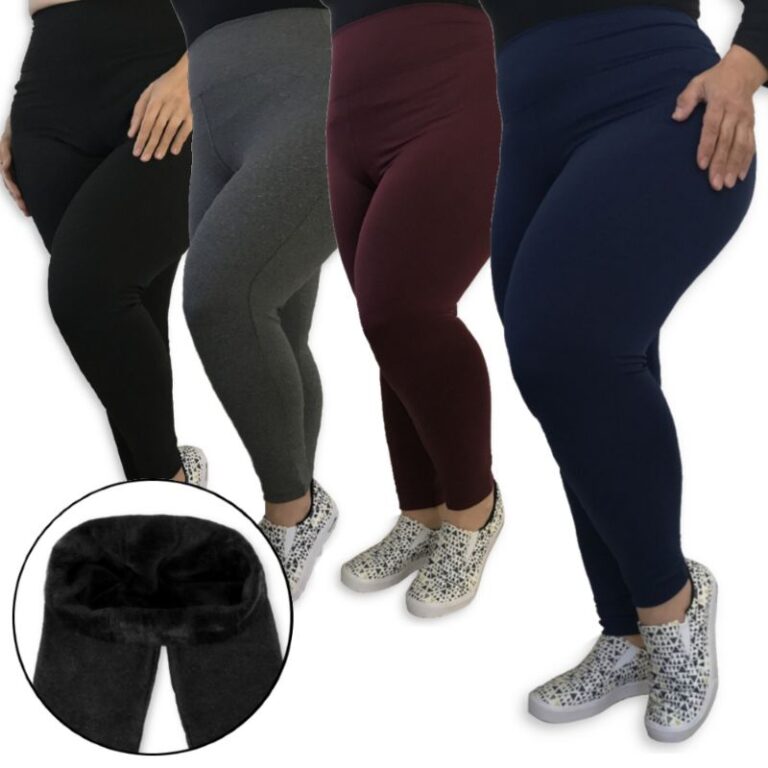 calça legging flanelada pelúciada termica do pp 
