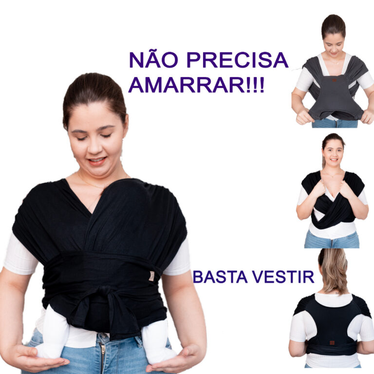 SLING DE VESTIR, LITTLE BENI, CANGURU CARREGADOR D