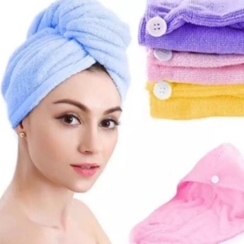 Kit 1 Toalha De Cabelo Banho, Toalha Grossa Mágic