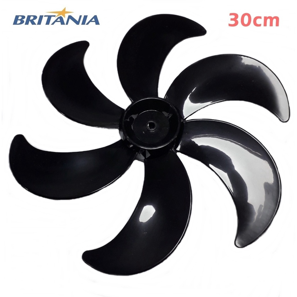 Hélice para Ventilador Britania 30cm 6 Pás B30 Bvt30 Protect Ventus 30 Six