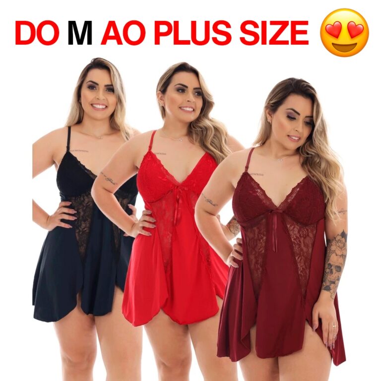 Camisola Plus Size Camisola Sensual Feminina Sexy 