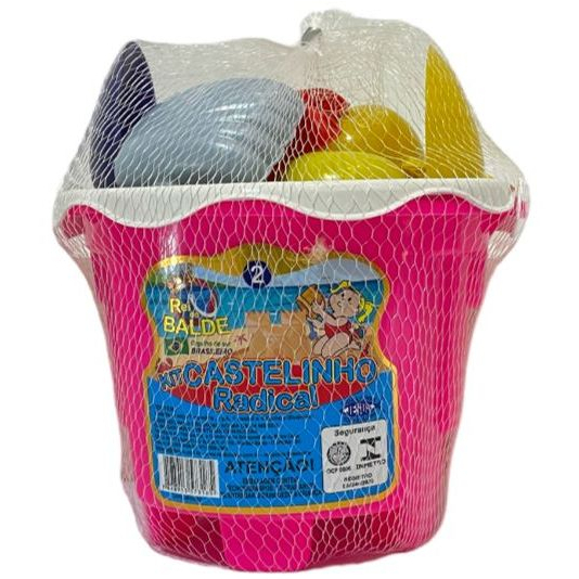 baldinho de areia, castelinho de areia balde praia