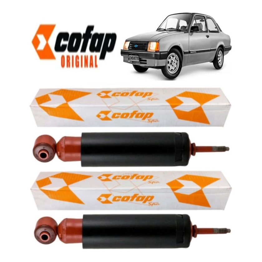 Par Amortecedor Dianteiro Chevette 73 74 75 76 77 78 79 80 81 82 83 84 85 86 87 88 89 90 91 92 93 Or