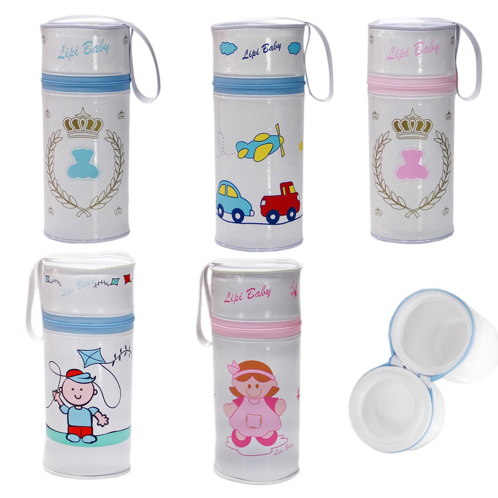 Porta Mamadeira Térmico Unitário 360ml L.Baby Com Isopor – Cabe Avent e Mam