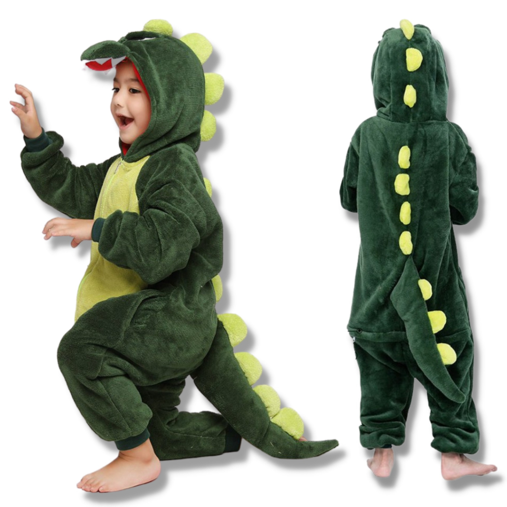 Pijama Infantil Menino Dino Kigurumi – Pronta Entrega