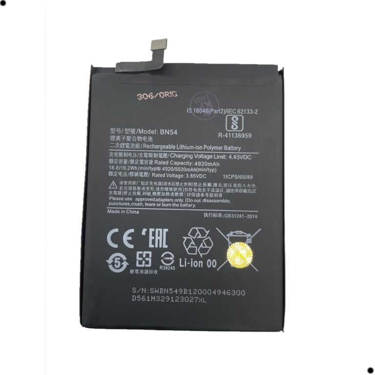 capa Bateria Bn54 Compativel com Redmi Note 9 (5g)