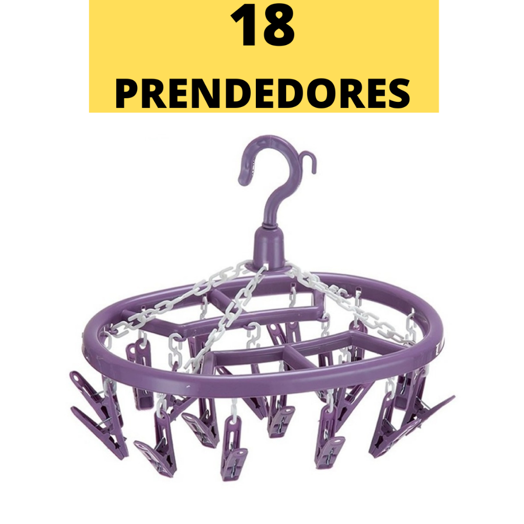 Varal De Calcinhas Roupas Intimas Cueca Para Calcinha Meia 18 Prendedores Oval Apartamento