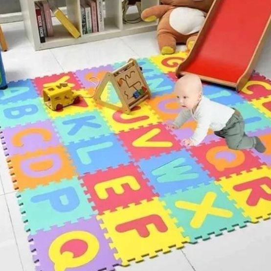 Tapete Alfabeto e Numérico Eva Tatame Infantil Ed