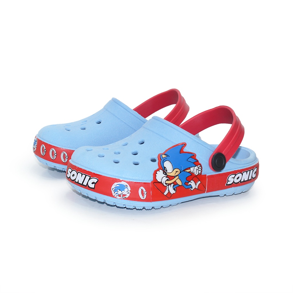 Babuche Sonic Chinelo Sonic Infantil Slide Leve Confortável