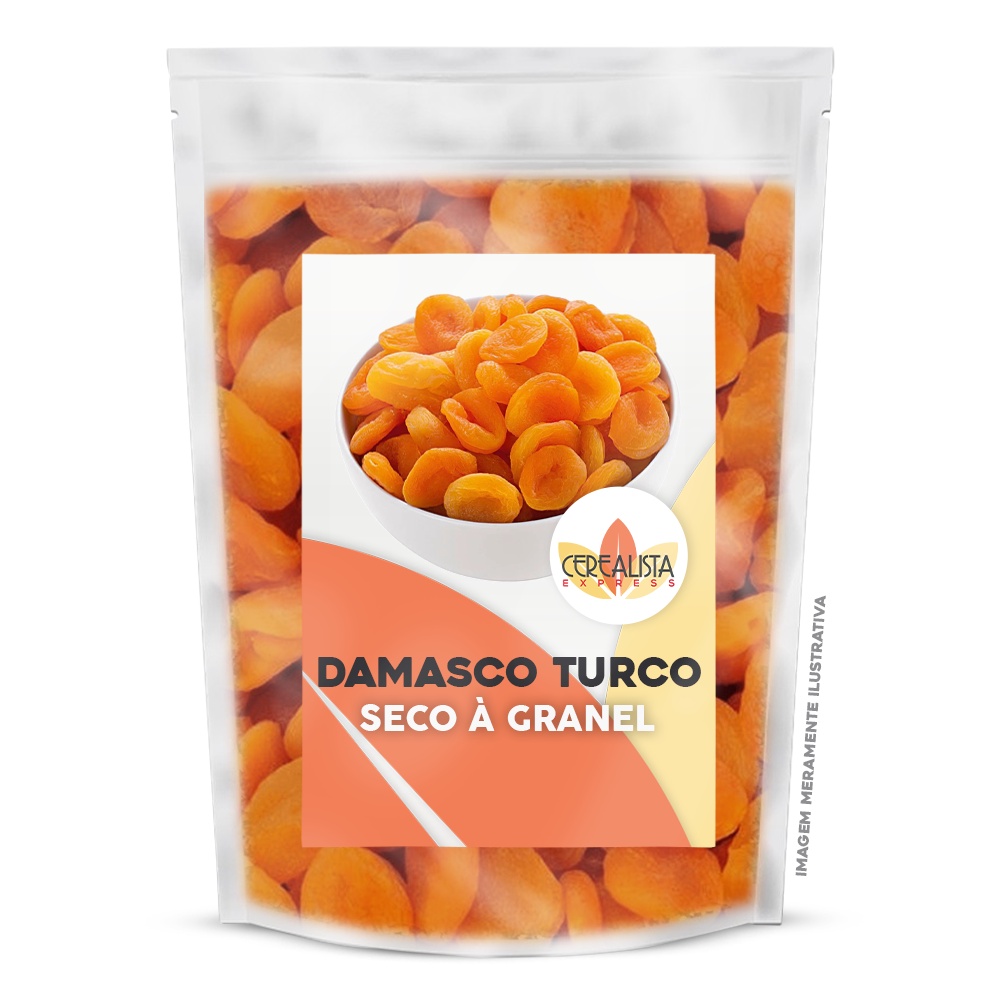 Damasco Turco Doce Natural a Granel 1kg
