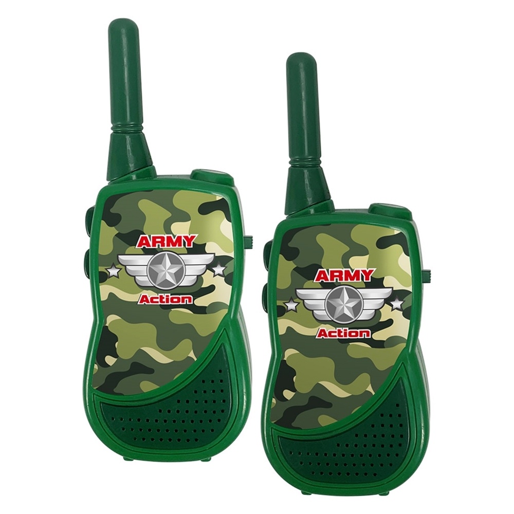 Walk Talk Radio Comunicador Infantil Army Action Meninos – Dm Toys