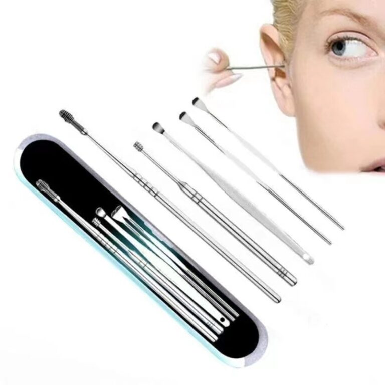Kit De Limpeza De Cera  Removedor De Cera De Ouvid