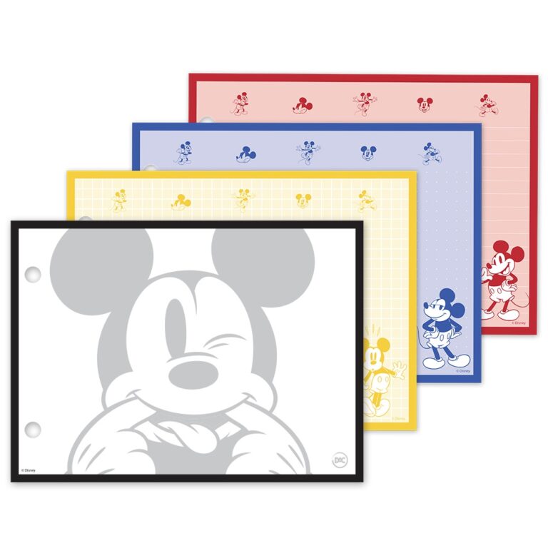 Refil c/80fls para mini Caderno Argolado Mickey &#