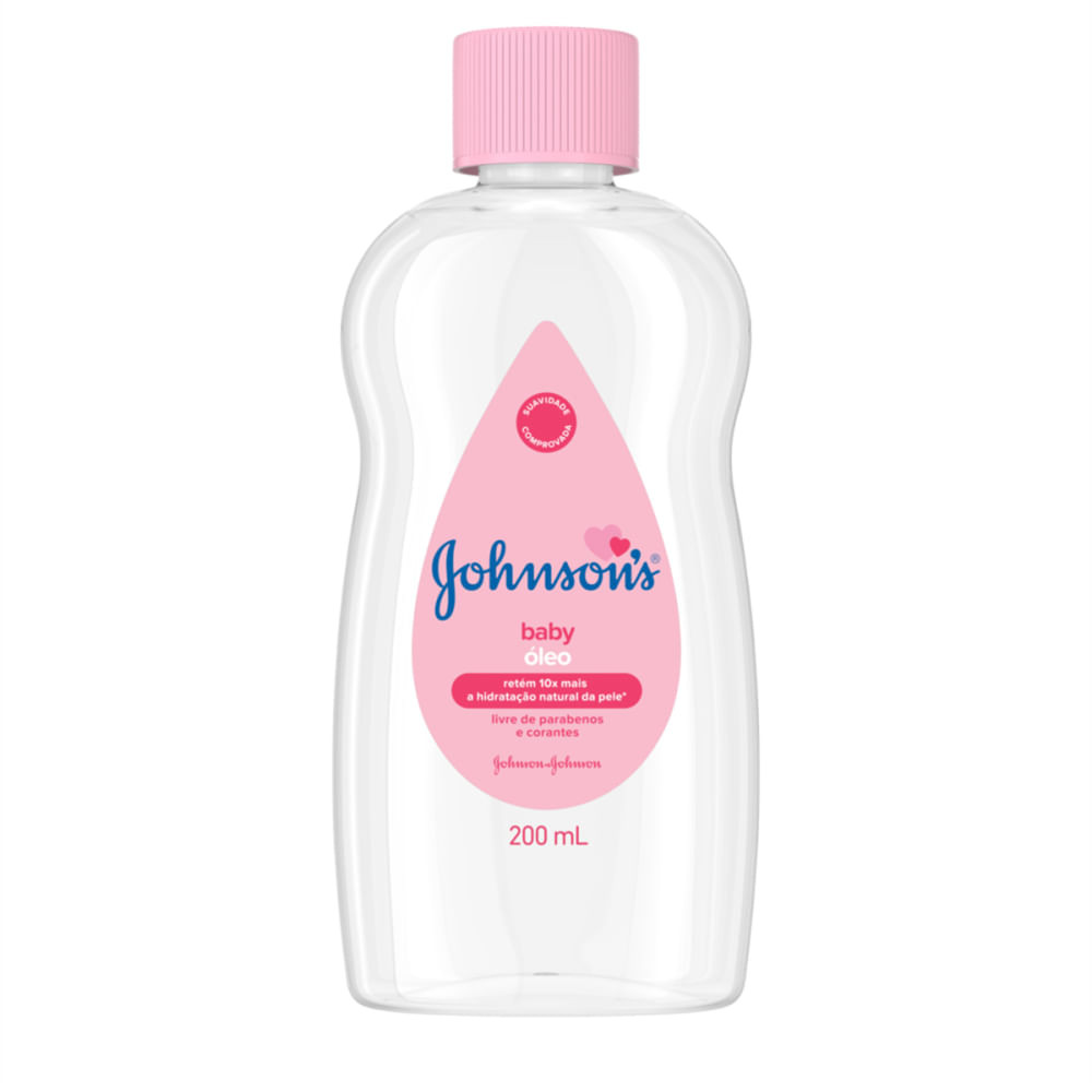 Óleo Johnsons Baby Puro 200ml