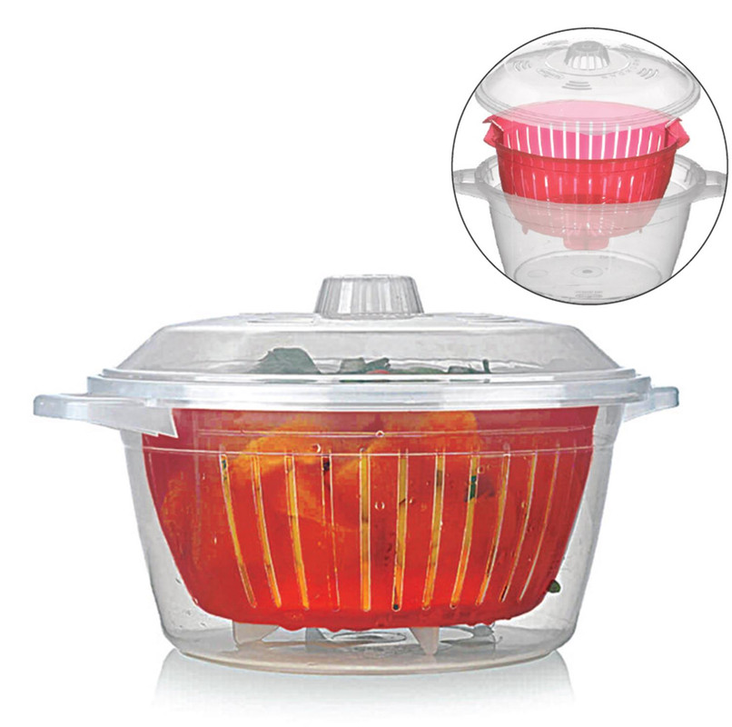 Panela para Microondas 2,6L Legumix Ideal para Cozinhar Legumes e Refeições Rápidas