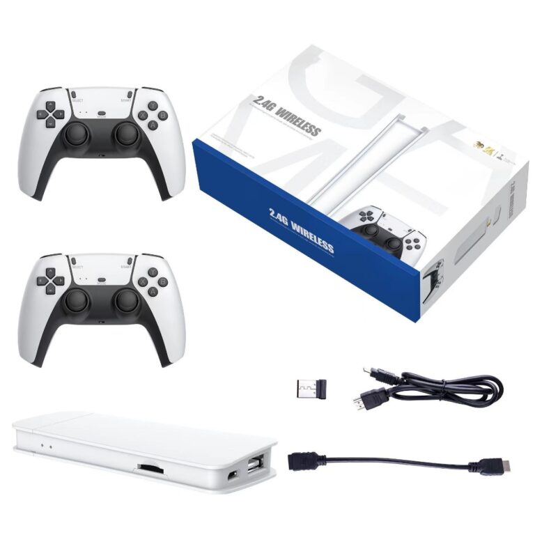 Game Stick M15 Pro 4k 64gb Hdmi Com 2 Controles Se