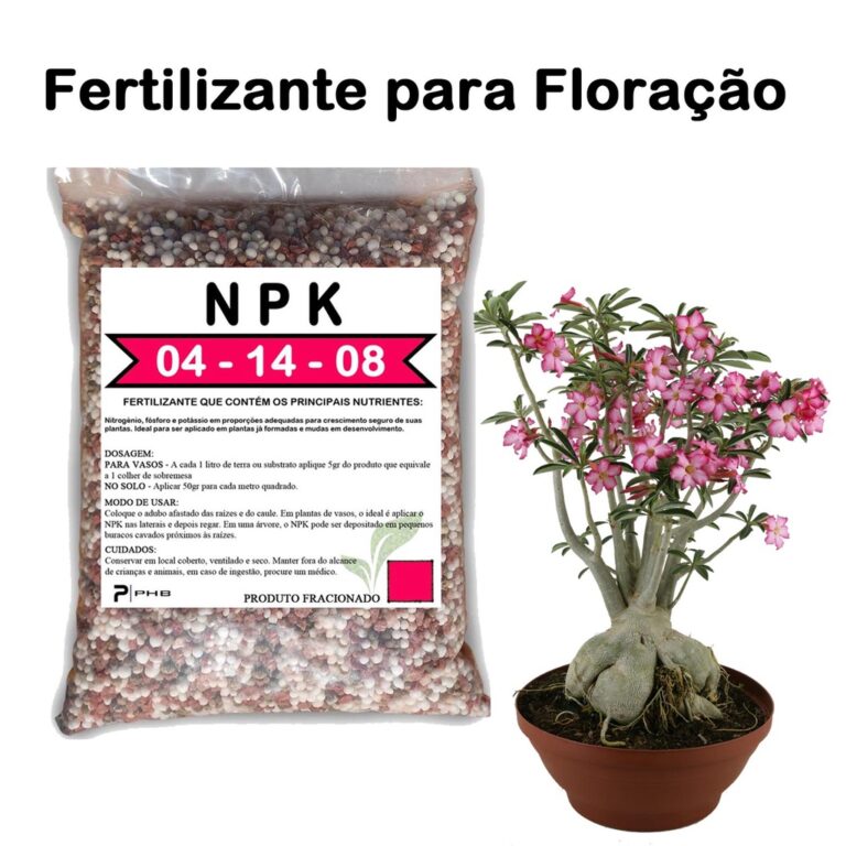 Fertilizante NPK 04-14-08 – Para Rosas do de