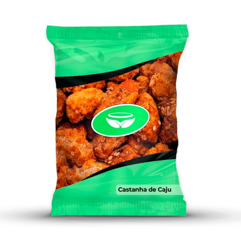 Castanha de Caju Caramelizada com Coco (Envio Imed