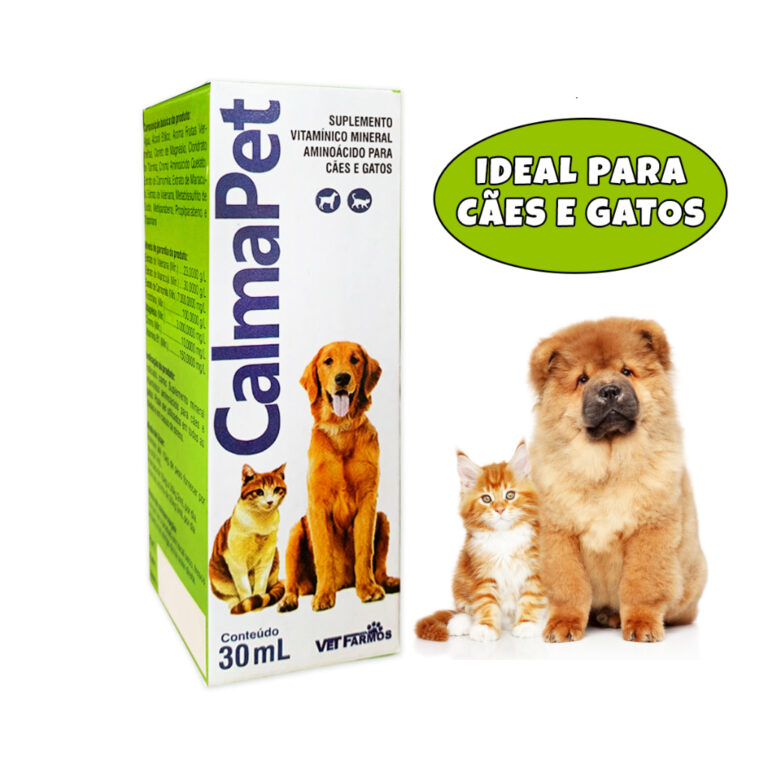 Calmapet Calmante Natural Para Cães e Gatos Viage