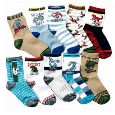 Kit 18 Pares de Meias Masculino Infantil Menino Es