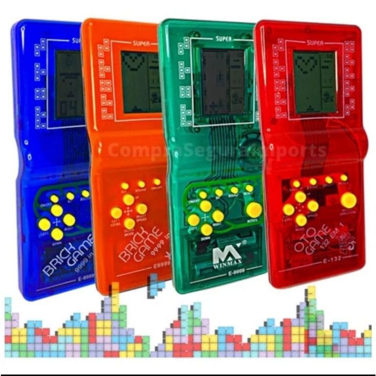 Super Mini Game Brick Game Portátil 9999 jogos em