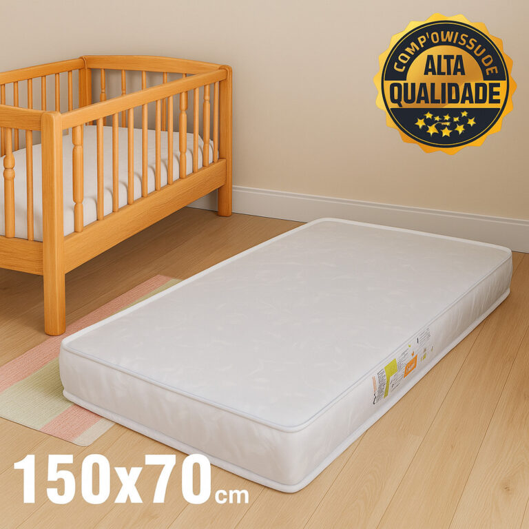 Colchão Infantil Para Mini Cama Espuma Qualidade 