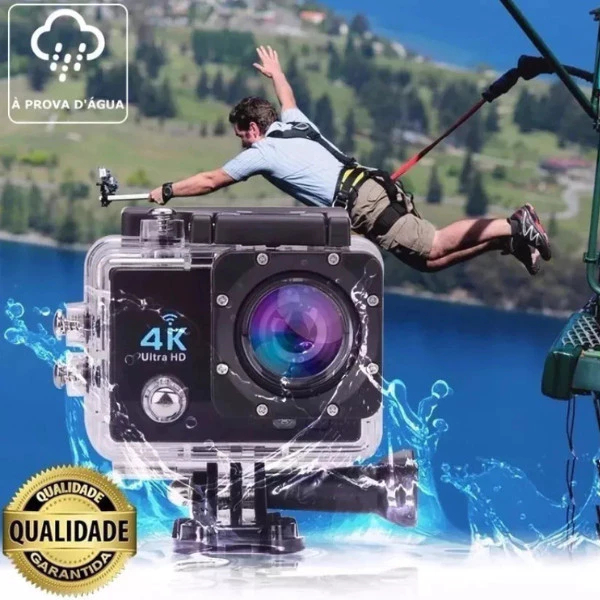 Câmera Go Cam Ultra Pro Full Hd 4k Sport Ação A