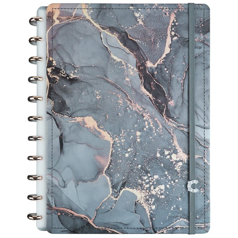 Caderno Inteligente Grande Ônyx 80 Folhas 21,5