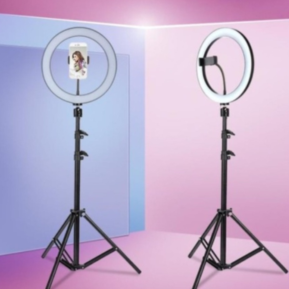 Ring Light Iluminador 10 Polegadas Com Tripé De 2.10 Metro fang