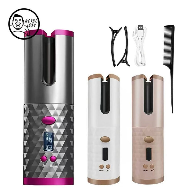 Modelador Cabelo Cachos Ondulador Automático Sem 