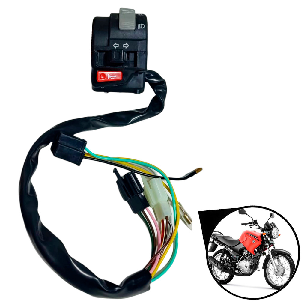 Punho Luz Yamaha Ybr 125 Factor 2014 Até 2016 Modelo Original