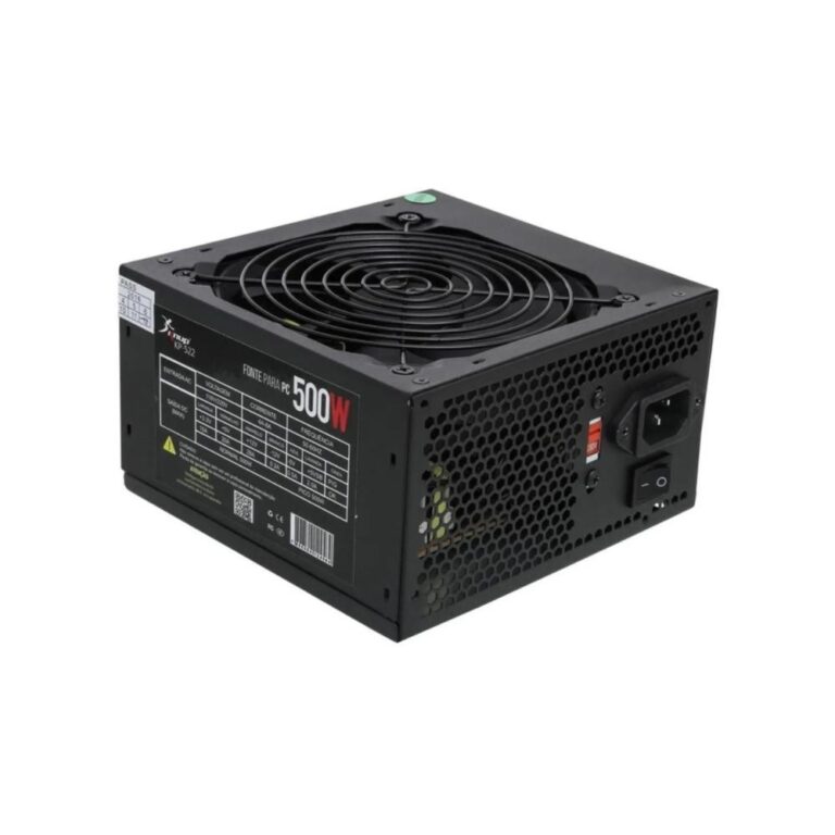 Fonte de Alimentação 500w Real Para Pc Gamer Biv