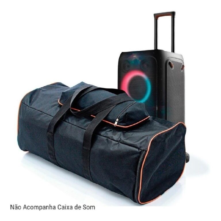 Bolsa Bag Case Jbl Partybox 310 Com Bolso P Cabos 