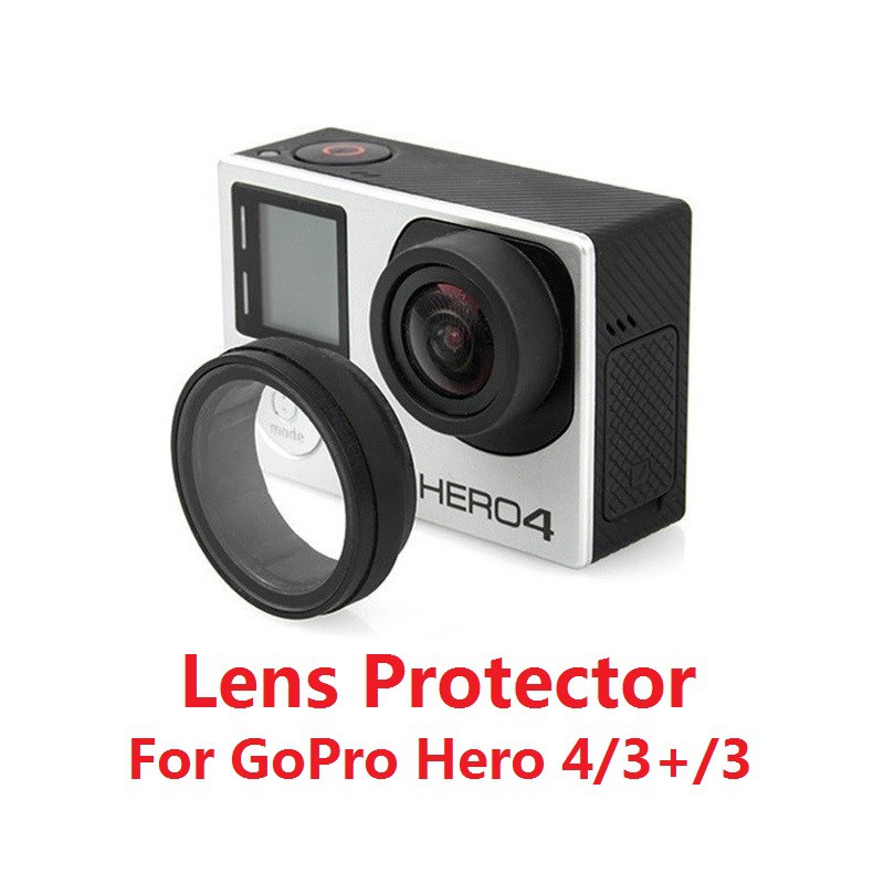 Capa Protetora De Lente GoPro Para Câmera De Ação Hero 4/3 +