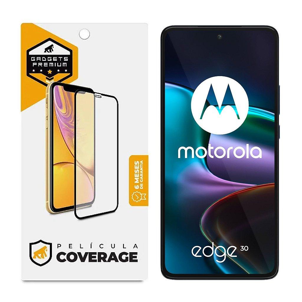 Película para Moto Edge 30 – Coverage 5D Pro Preta – Gshield