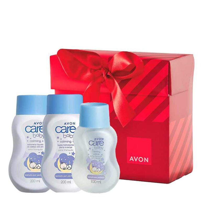 PRESENTE AVON CARE BABY CALMING 3 PRODUTOS