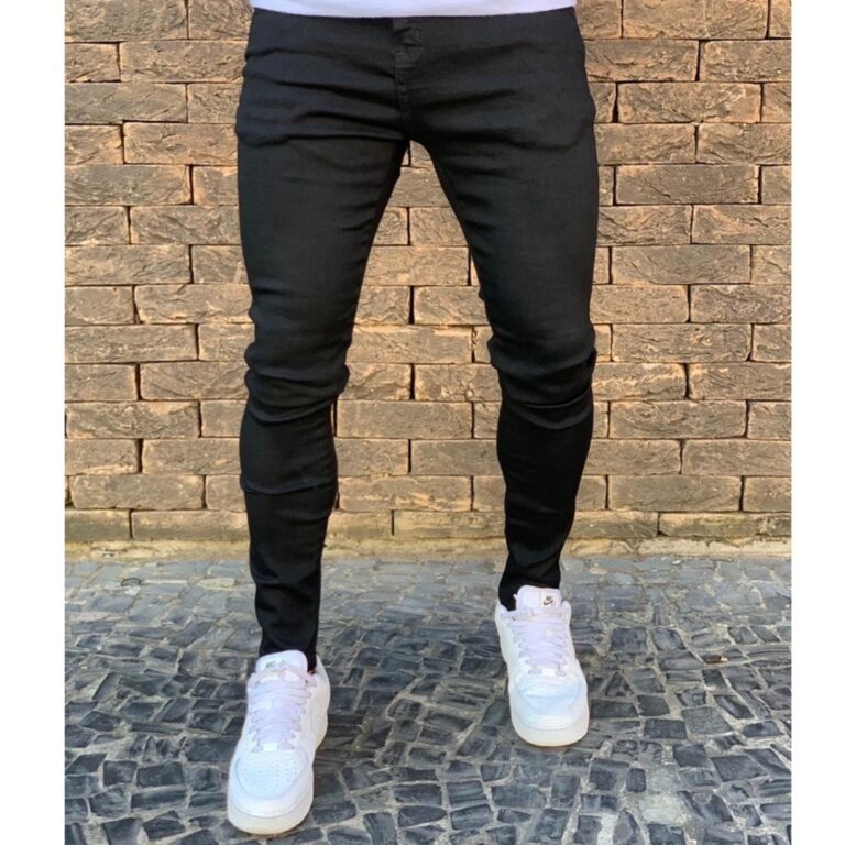 Calça Jeans Preta Skinny Direto Da Fabrica-Envio 