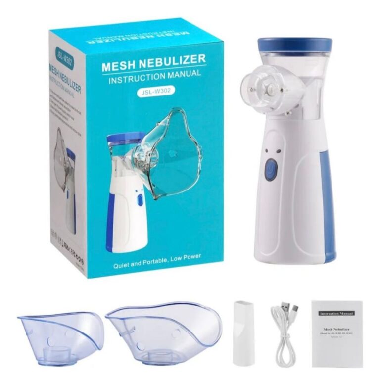 Nebulizador e Inalador Portatil Ultrasonico Adulto