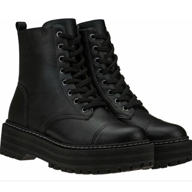 Coturno Feminino Tratorado Blogueira Conforto Top LS LuísaShoes