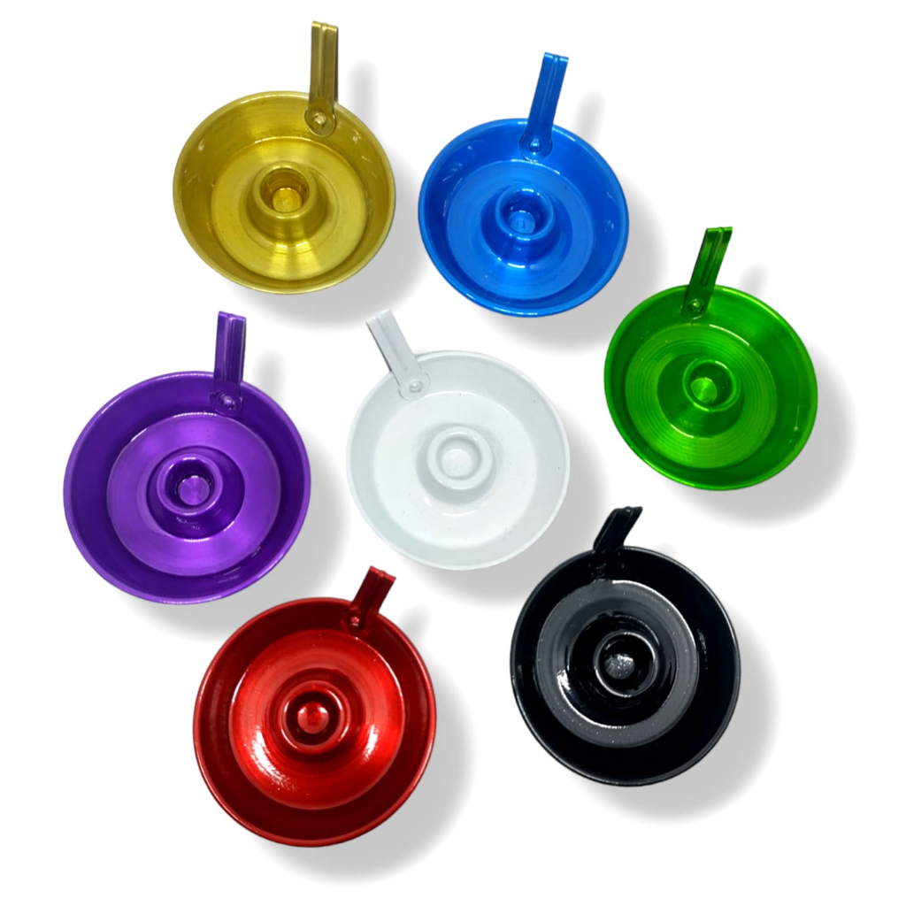 Castiçal de Vela Comum Colorido Palito Unidade Umbanda e Candomblé